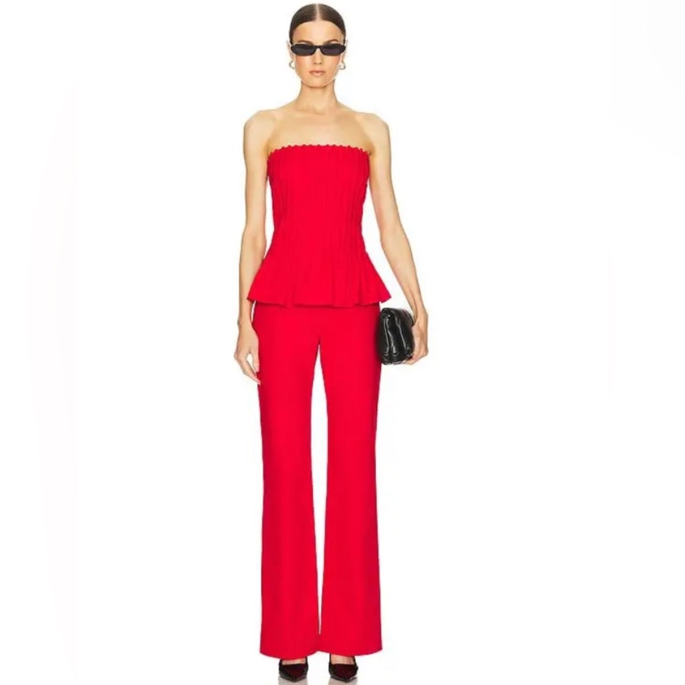 The Limited straight leg Stretch Red Dress Pants Size 10